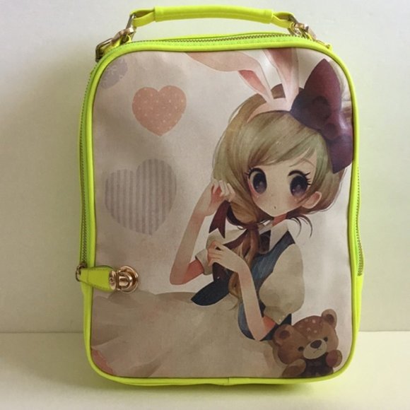 Neon Anime Harajuku Kawaii Bunny Girl Backpack - Picture 6 of 6